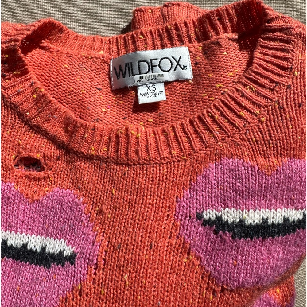 Wildfox oversized sweater